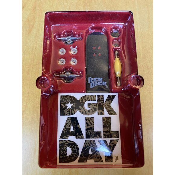 Tech Deck DGK (DGK ALL DAY) Wooden Collectors Series Skateboard RARE - Picture 14 of 16